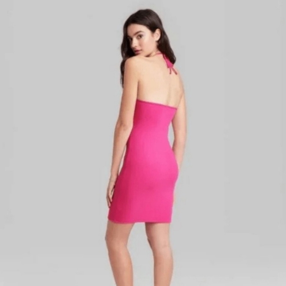 NWT Wild Fable Ribbed Halter dress XS - Picture 2 of 9